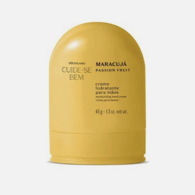 Creme Hidratante Para Mãos Cuide-se Bem Feira Maracujá, 45g - Edição Limitada