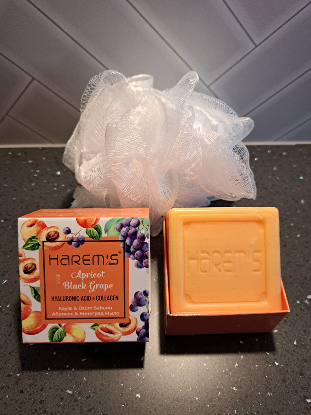 Apricot Black Grape Soap &amp; Scrunch