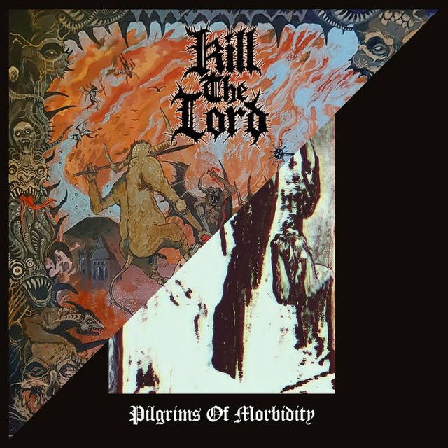 KILL THE LORD / FESSUS : Decrowned II : Trinity Ablaze / Pilgrims Of Morbidity (2024) Black LP