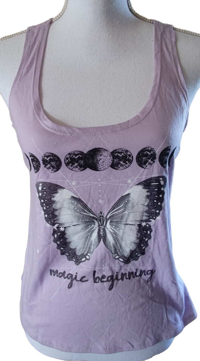 Débardeur papillon taille S (Pacifika)