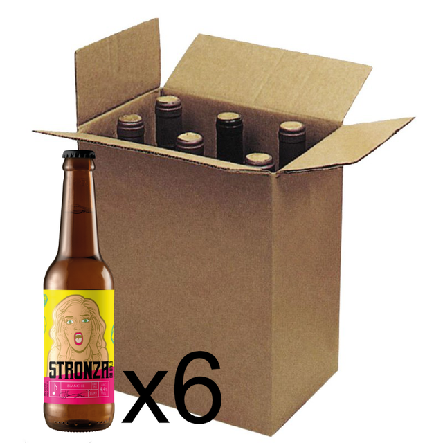 Stronza Da Urlo - Blanche 4,4% (6 bottiglie da 33cl)