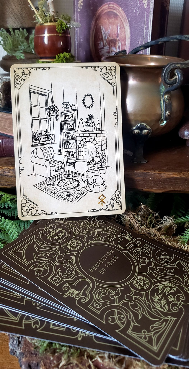 Carte Talisman - Protection du Foyer