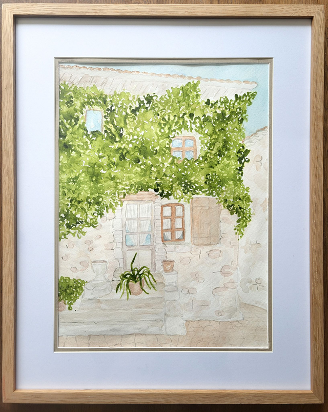 La jolie maison de Pernes-les-fontaines 