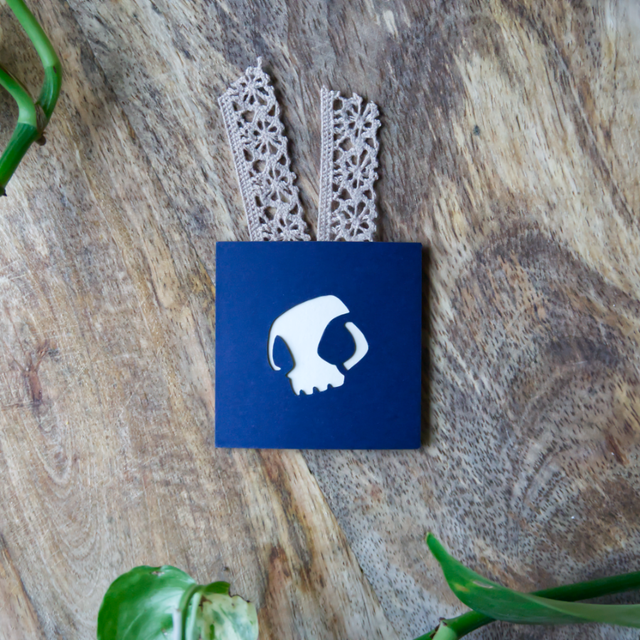 Mini-Carte Heroic Fantasy "Skull" (5 x 5 cm)