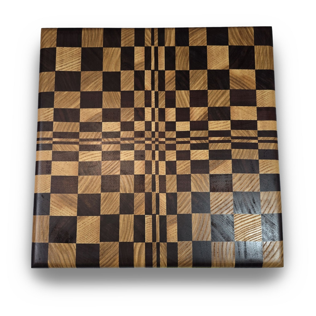 Sztorcowa deska do krojenia, 25,5x25,5x4,8cm Bodo Jesion