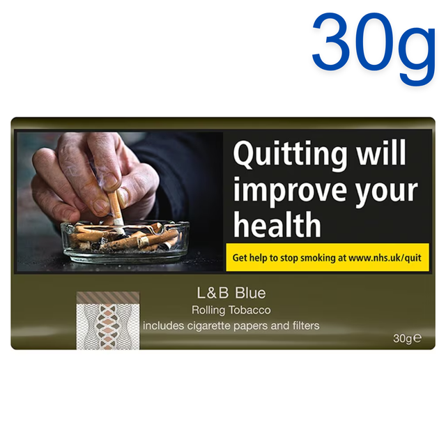 Lambert &amp;  Butler Blue Rolling Tobacco, 30g