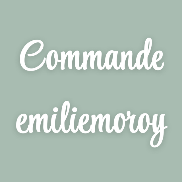 Commande emiliemoroy 
