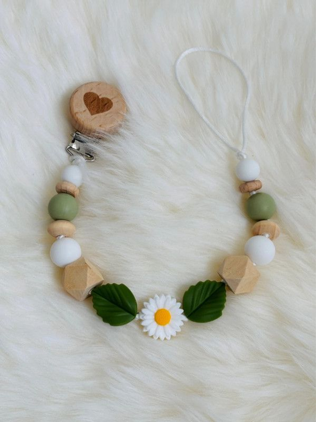 Attache tetine Fleur 🌼