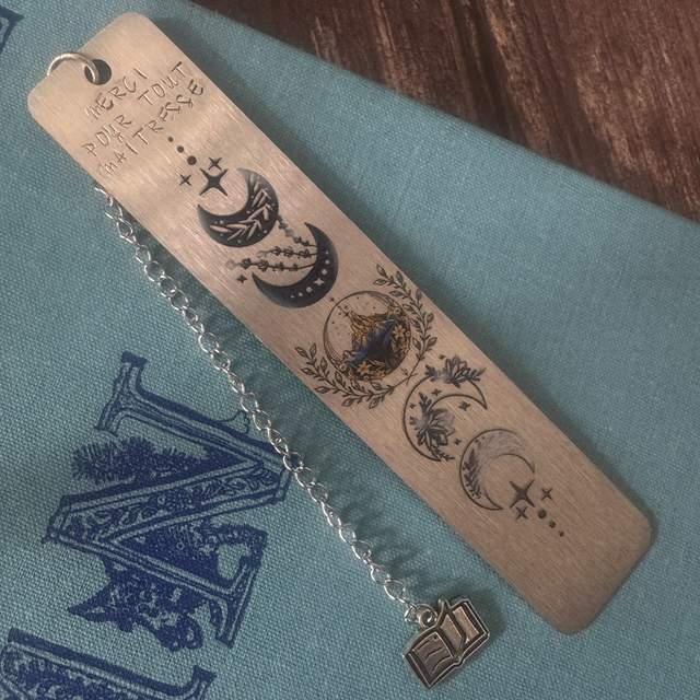 Marque page personnalisé Acier