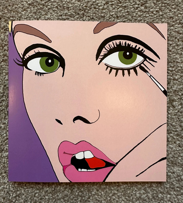 The Look - Single Square Greeting Card, White Envelope, Blank Inside, Recyclable Wrap, Professionally Printed