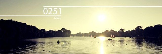 Aasee-Sonnenuntergang mit 0251