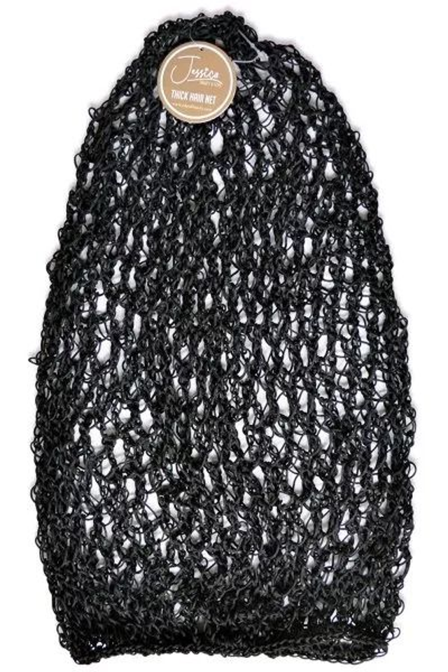 EDEN: JESSICA JUMBO THICK FISH HAIR NET - BLACK (WF011)