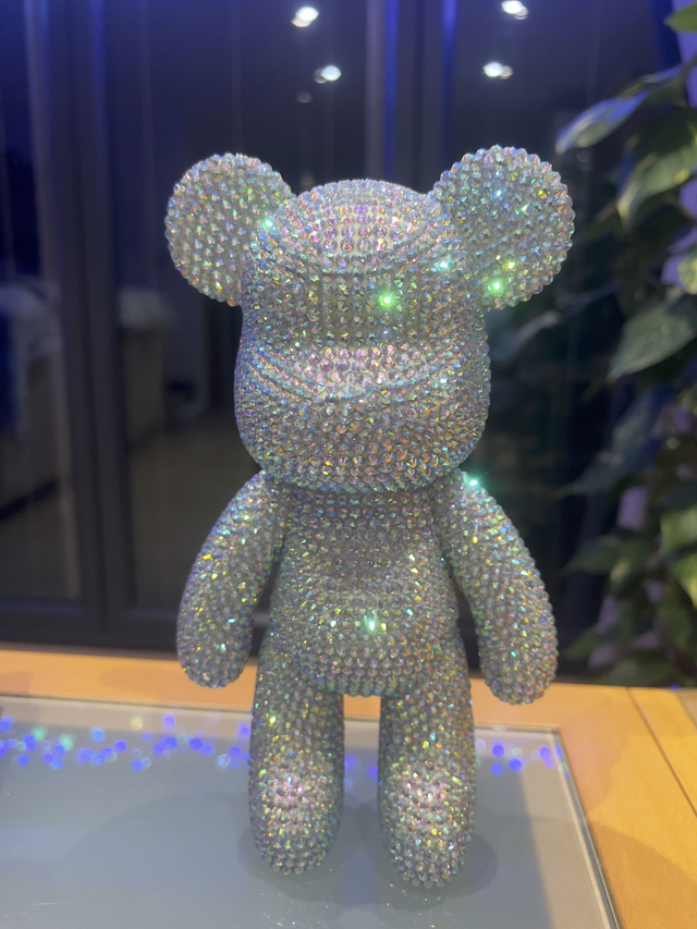 Rhinestone Bear 23cm