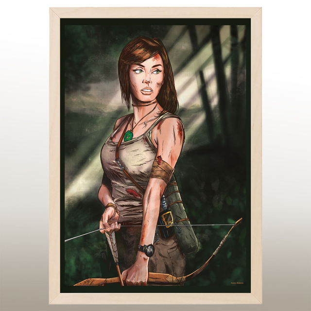 FAN ART - LARA CROFT - A4