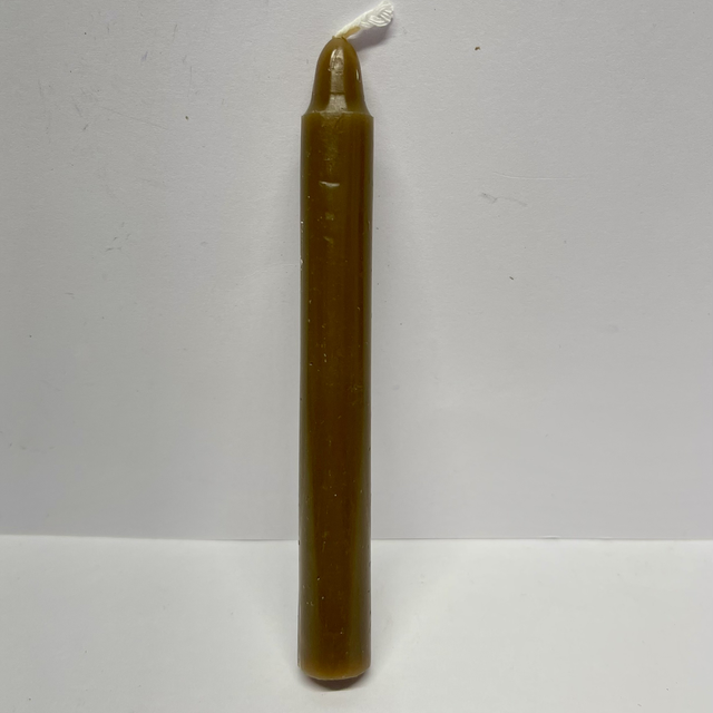 Spell Candle - Brown ( Grounding ) 