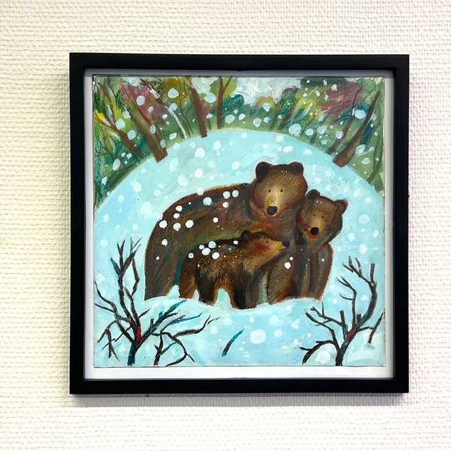 Three Bears (Original Painting)
