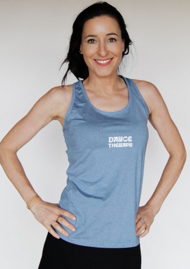 Dance Therapy Tank - Blue