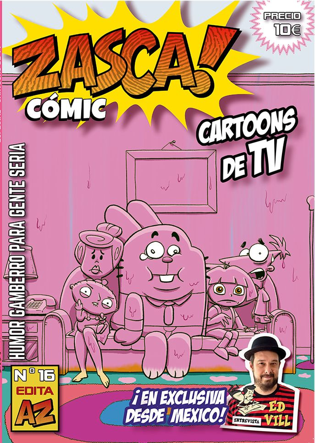 ZASCA CÓMIC Nº16 CARTOONS T.V.