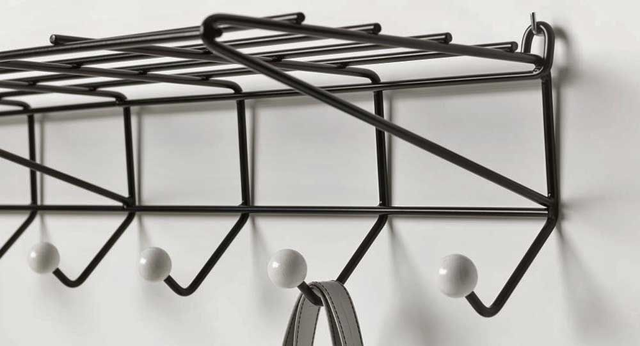 Wandgarderobe Kapstok - schwarz Friso Kramer