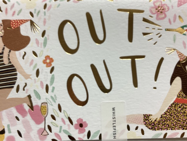 Birthday Open Party-time - Out Out! (slim) WF 