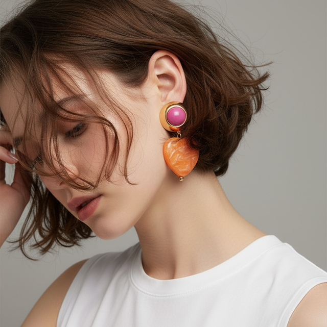 Boucles d’oreilles Cléa