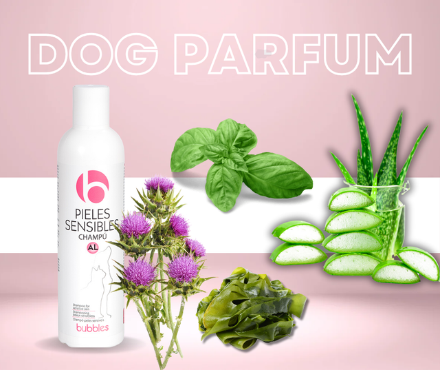 Bubbles® Vet Line Hundeshampoo für sensible Haut "Pieles sensibles AL"
