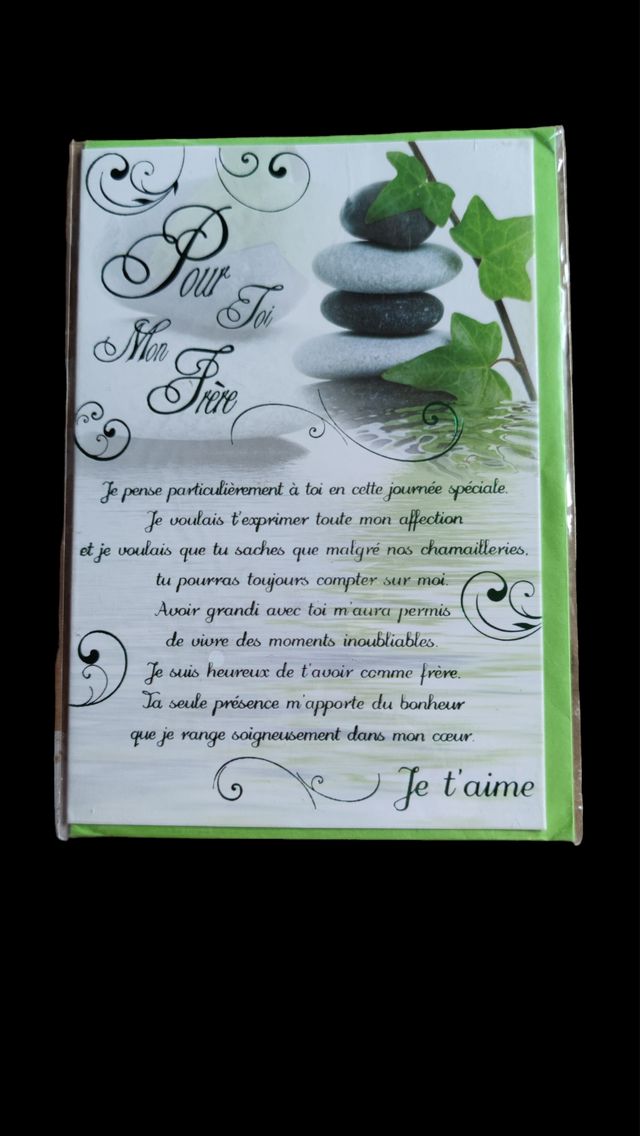 Pour toi mon frère 