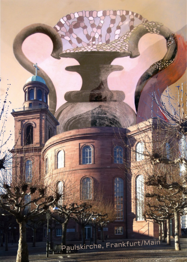 POSTKARTE: Paulskirche, Frankfurt/Main