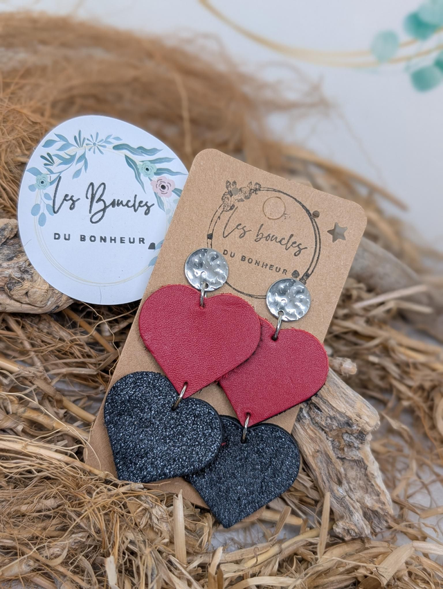 Ti cœur tc49 rouge et noir