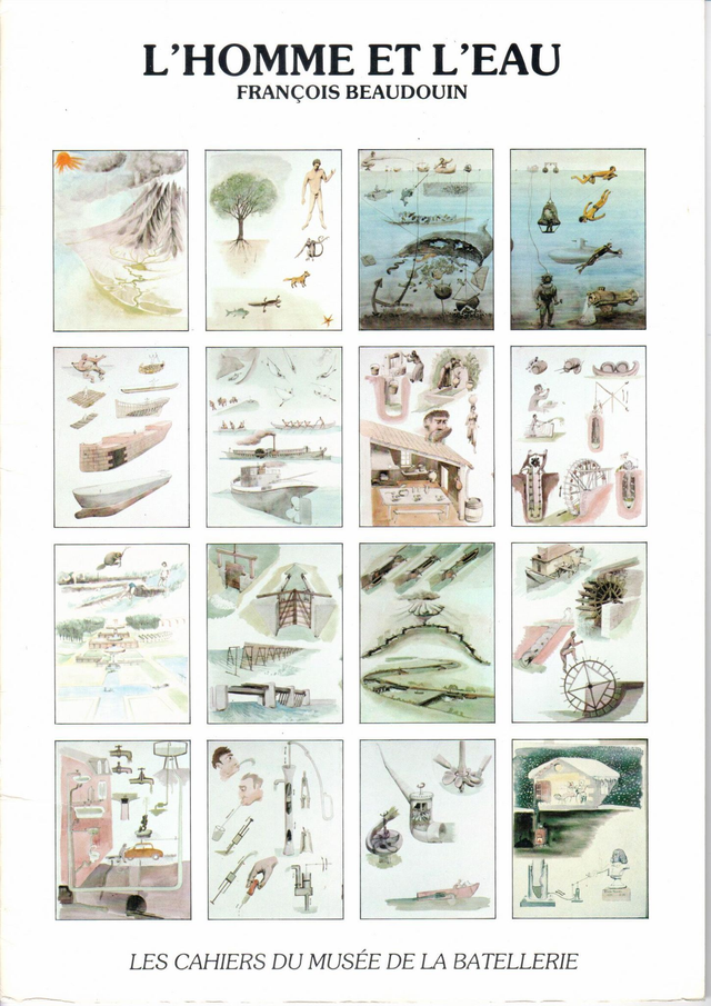 CM023 - L'eau et l'homme. (Les cahiers du musée de la batellerie)