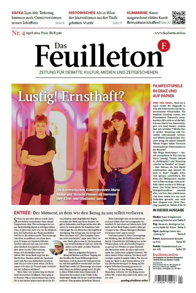 Einzelbestellung Ausgabe 4 -April 2024 inkl. Postversand