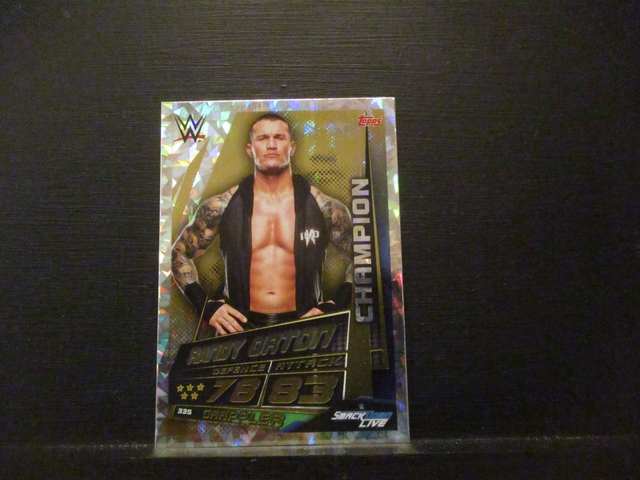 Randy Orton - Champion Slam Attax Universe Original Trading Card #335