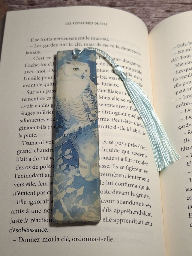 Marque-pages Animaux en Forêt Hivernale