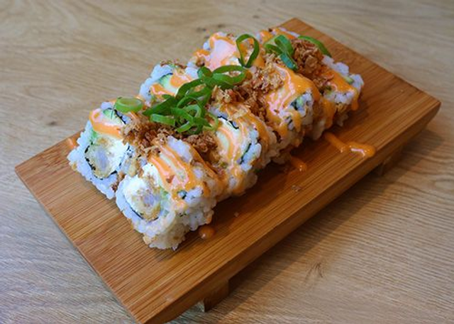 Tempura cream cheese