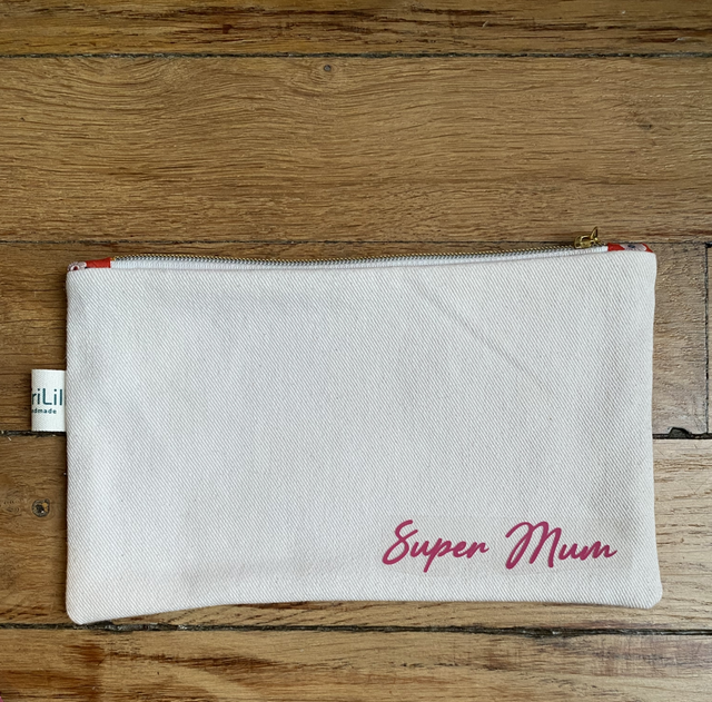 Personnalisation "Super Mum" - Police Albert