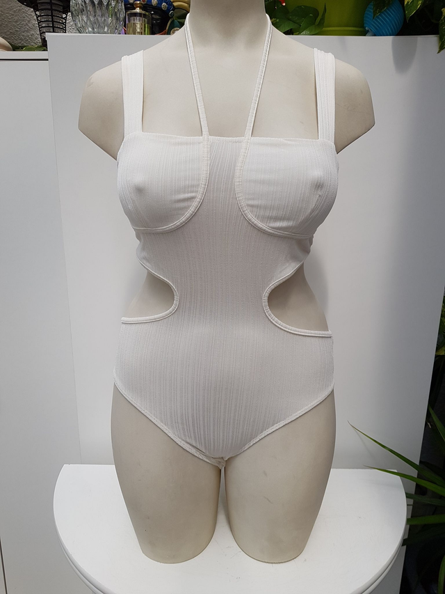 Body Sexy Blanc Ivoire Taille L (40-42)