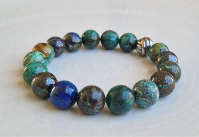 Bracelet AZURITE 10mm