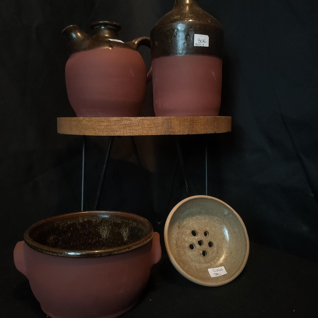 Bouteille d'huile ronde