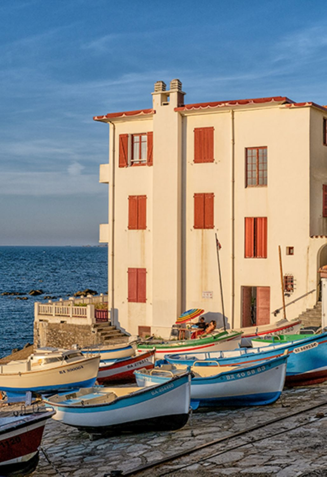 Guétary paisible cadre 50X40 