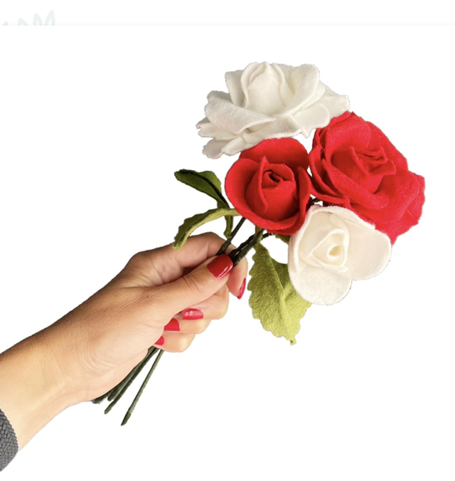 Felt Roses Felting Kit