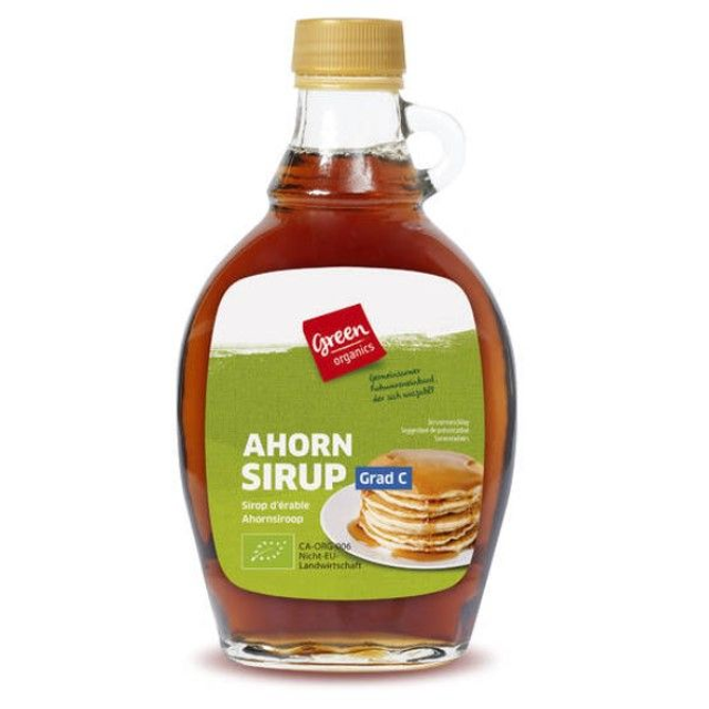 Green Ahornsirup Grad C 375 ml Flasche