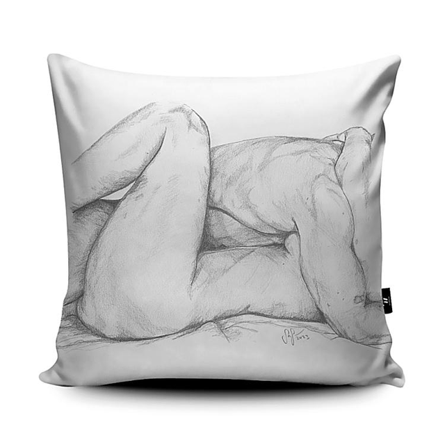 Lovers #1 Vegan Suede Cushion