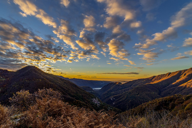 Alba dall'alpe Loccia