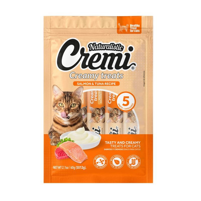 Naturalistic Cremi Salmon &amp; Atun 60gr