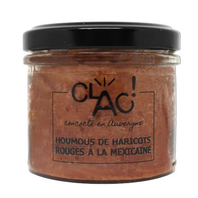 Houmous de Haricots Rouges à la Mexicaine Bio - CLAC! - 100g