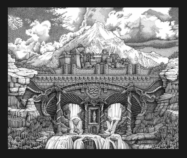 Les cascades de Skylos 