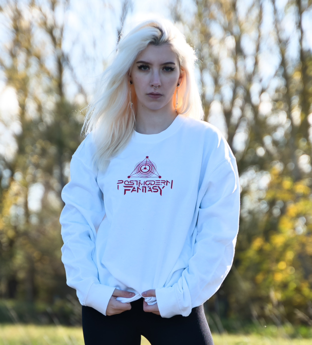 Sweatshirt - „For Change is Coming“ White Red