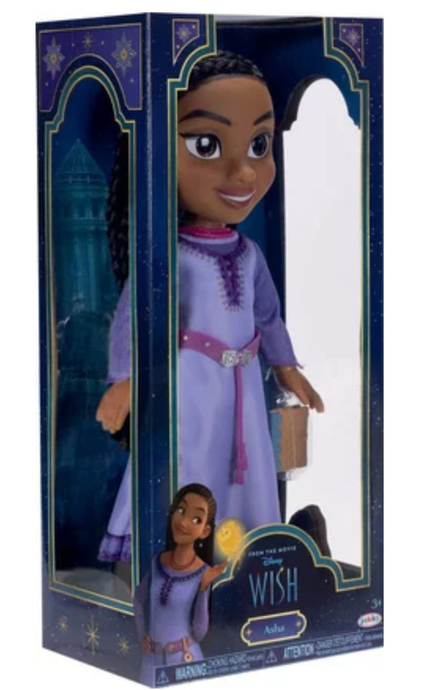 DISNEY WISH - POUPEE ASHA 38 CM