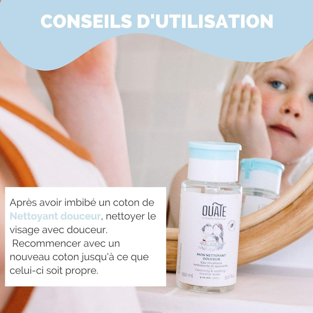 MON NETTOYANT DOUCEUR Dès 4 ans I Nettoie - Apaise I 150 ml