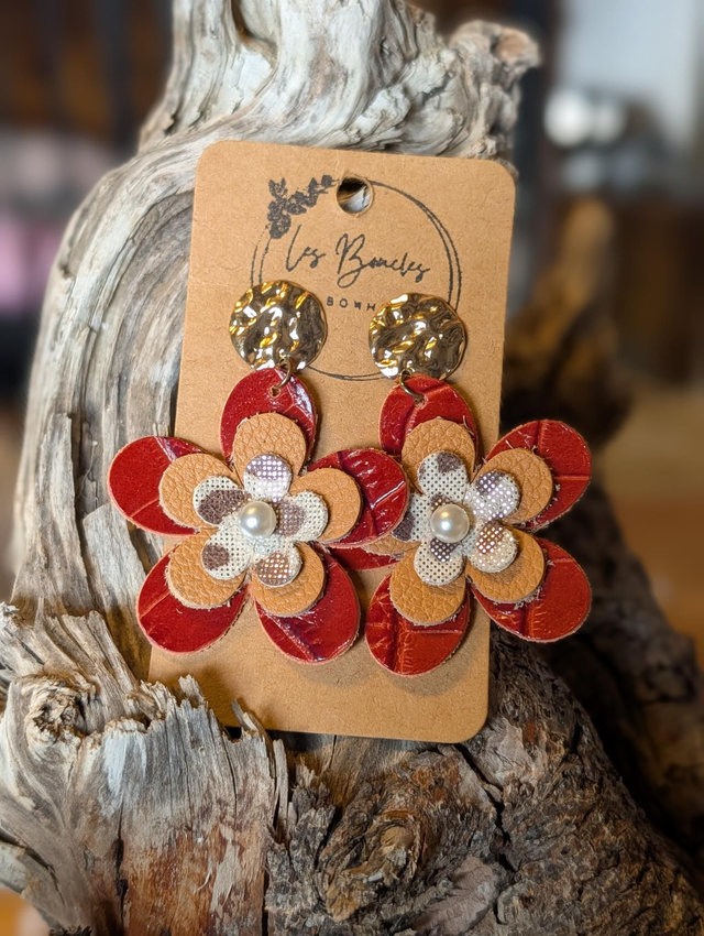 Boucles d'oreilles Collection Marguerite m064